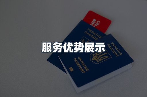 服务优势展示